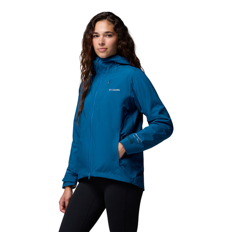 Columbia Women's Trailborne 2.5L Shell Jacket Phoenix Blue / X-Small - 53 Degrees North