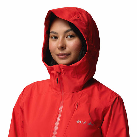 Columbia Women's Trailborne 2.5L Waterproof Shell Jacket Marine Light / X-Small-Marine Light / Small-Marine Light / Medium-Marine Light / Large-Marine Light / X-Large - 53 Degrees North 
