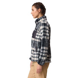 Columbia Women's West Bend Print Fleece Jacket Black Herringplaid / X-Small-Black Herringplaid / Small-Black Herringplaid / Medium-Black Herringplaid / Large-Black Herringplaid / X-Large - 53 Degrees North 