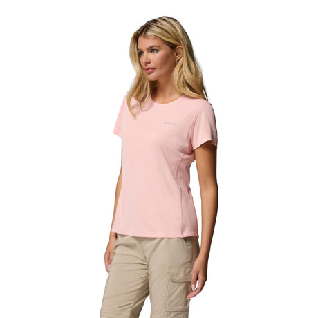 Columbia Women's Zero Rules Light Crew Shirt Pink Sand / X-Small-Pink Sand / Small-Pink Sand / Medium-Pink Sand / Large-Pink Sand / X-Large - 53 Degrees North 