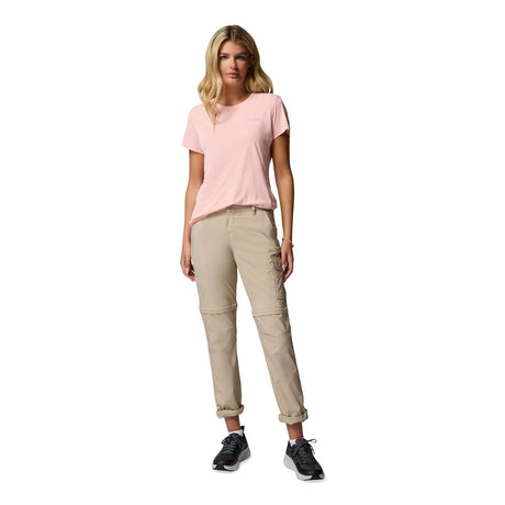 Columbia Women's Zero Rules Light Crew Shirt Pink Sand / X-Small-Pink Sand / Small-Pink Sand / Medium-Pink Sand / Large-Pink Sand / X-Large - 53 Degrees North 