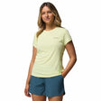 Columbia Women's Zero Rules Light Crew Shirt Citron Haze / X-Small - 53 Degrees North