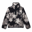Columbia Youth Helvetia II Printed Half Snap Fleece Black Dye Flower/Black / Age 4-5 - 53 Degrees North