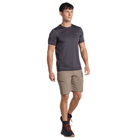 Craghoppers Men's Kiwi Pro III Shorts Pebble / Small-Pebble / Medium-Pebble / Large-Pebble / X-Large-Pebble / XX-Large - 53 Degrees North 