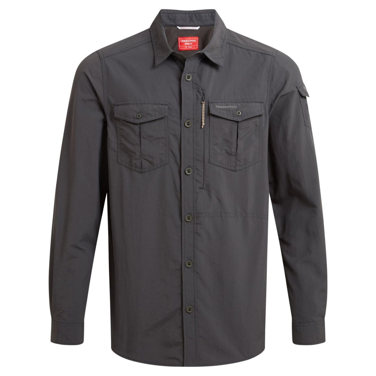 Craghoppers Men's NosiLife Adventure III Long-Sleeve Shirt Parchment / Small - 53 Degrees North