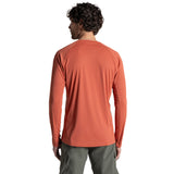 Craghoppers Men's NosiLife Solarshield+ Long-Sleeve T-Shirt Dark Sahara / Small - 53 Degrees North