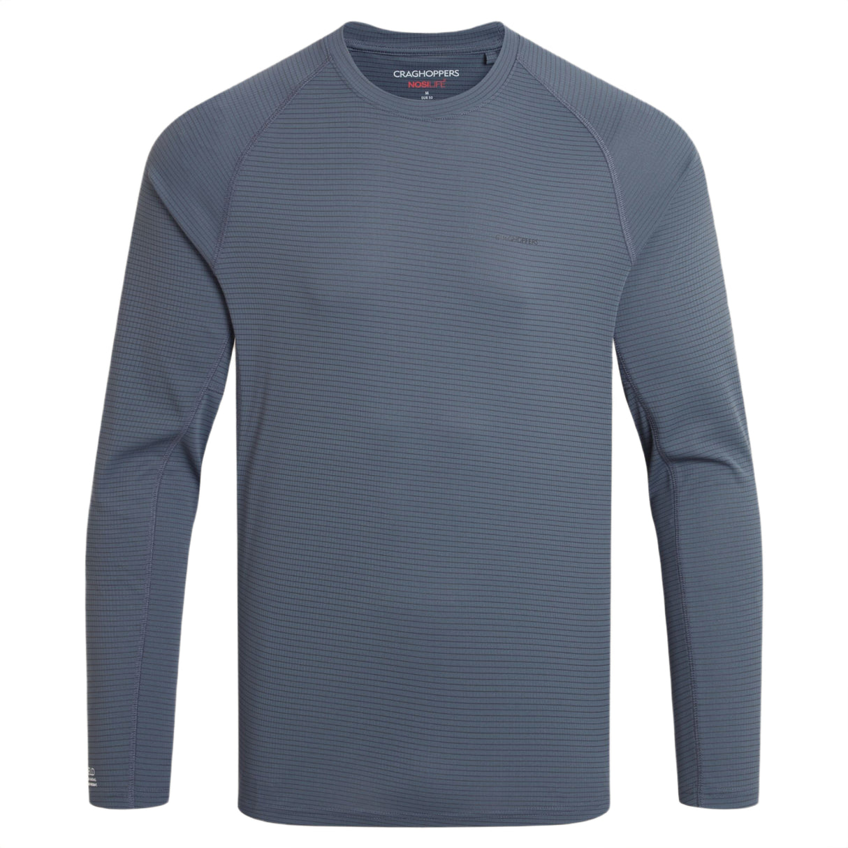 Craghoppers Men's NosiLife Solarshield+ Long-Sleeve T-Shirt Dark Sahara / Small - 53 Degrees North