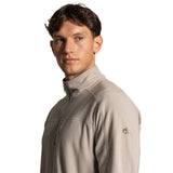 Craghoppers Men's NosiLife Spry Fleece Jacket Parchment / Small - 53 Degrees North