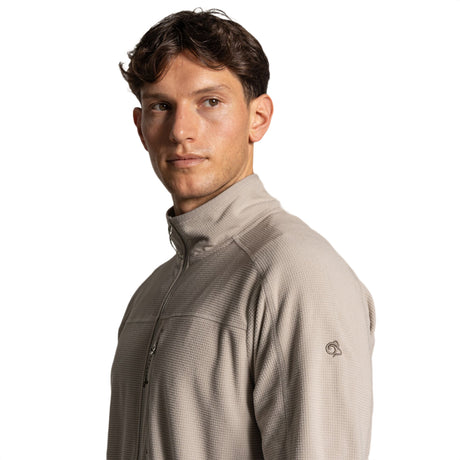 Craghoppers Men's NosiLife Spry Fleece Jacket Parchment / Small - 53 Degrees North