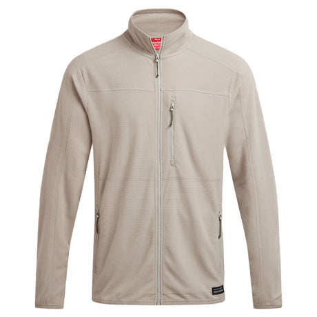 Craghoppers Men's NosiLife Spry Fleece Jacket Parchment / Small - 53 Degrees North