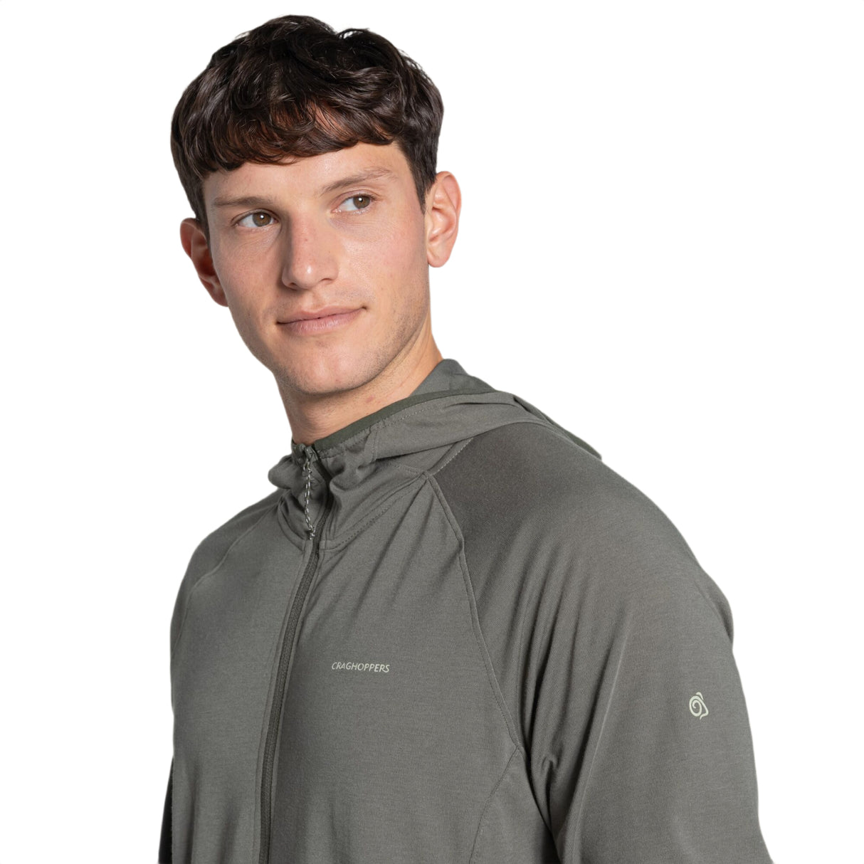 Craghoppers Men's Nosilife Nadim Hooded Jacket Dark Sage / Small-Dark Sage / Medium-Dark Sage / Large-Dark Sage / X-Large-Dark Sage / XX-Large - 53 Degrees North 