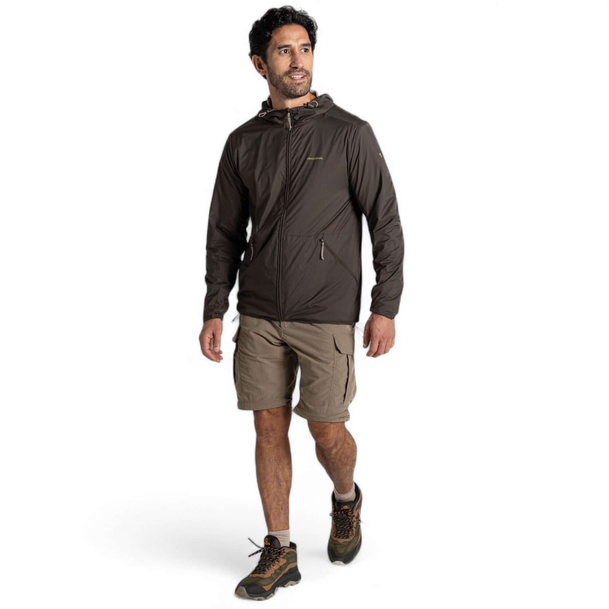 Craghoppers Men's Nosilife Otis Reversible Jacket Woodland Green/Earthenware / Small-Woodland Green/Earthenware / Medium-Woodland Green/Earthenware / Large-Woodland Green/Earthenware / X-Large-Woodland Green/Earthenware / XX-Large - 53 Degrees North 