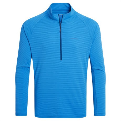 Craghoppers Men's Nosilife Solarshield+ Half Zip Top Cardamon / Small-Cardamon / Medium-Cardamon / Large-Cardamon / X-Large-Azure Sky / Small - 53 Degrees North 