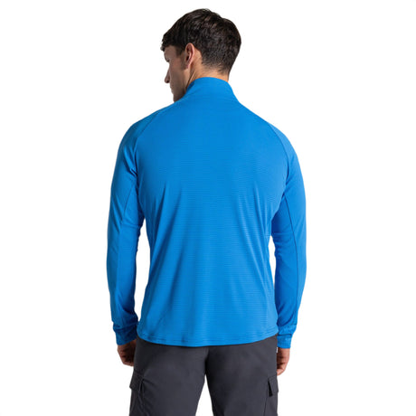 Craghoppers Men's Nosilife Solarshield+ Half Zip Top Cardamon / Small-Cardamon / Medium-Cardamon / Large-Cardamon / X-Large-Azure Sky / Small - 53 Degrees North 