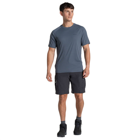 Craghoppers Men's Nosilife Solarshield+ T-Shirt Dark Sahara / Small-Dark Sahara / Medium-Dark Sahara / Large-Dark Sahara / X-Large-Azure Sky / Small - 53 Degrees North 