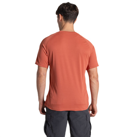 Craghoppers Men's Nosilife Solarshield+ T-Shirt Dark Sahara / Small-Dark Sahara / Medium-Dark Sahara / Large-Dark Sahara / X-Large-Azure Sky / Small - 53 Degrees North 