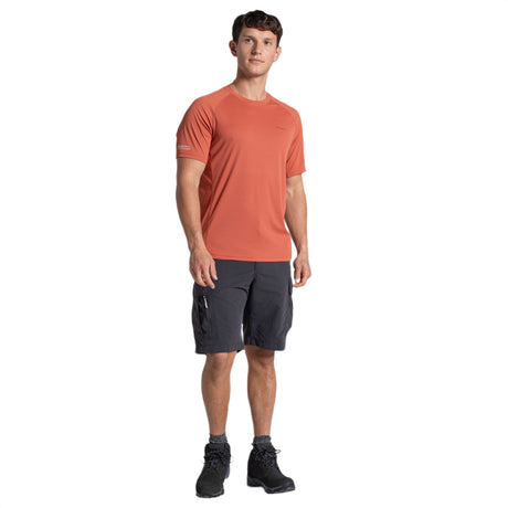 Craghoppers Men's Nosilife Solarshield+ T-Shirt Dark Sahara / Small-Dark Sahara / Medium-Dark Sahara / Large-Dark Sahara / X-Large-Azure Sky / Small - 53 Degrees North 