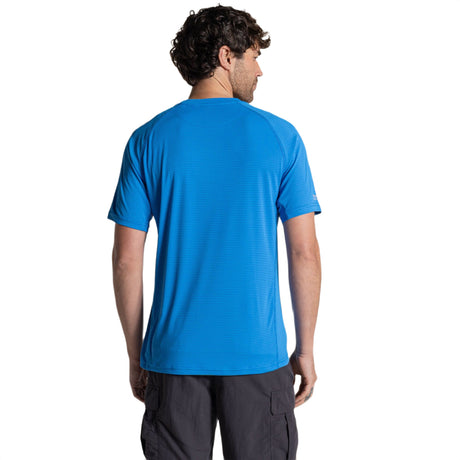 Craghoppers Men's Nosilife Solarshield+ T-Shirt Dark Sahara / Small-Dark Sahara / Medium-Dark Sahara / Large-Dark Sahara / X-Large-Azure Sky / Small - 53 Degrees North 
