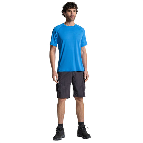 Craghoppers Men's Nosilife Solarshield+ T-Shirt Dark Sahara / Small-Dark Sahara / Medium-Dark Sahara / Large-Dark Sahara / X-Large-Azure Sky / Small - 53 Degrees North 