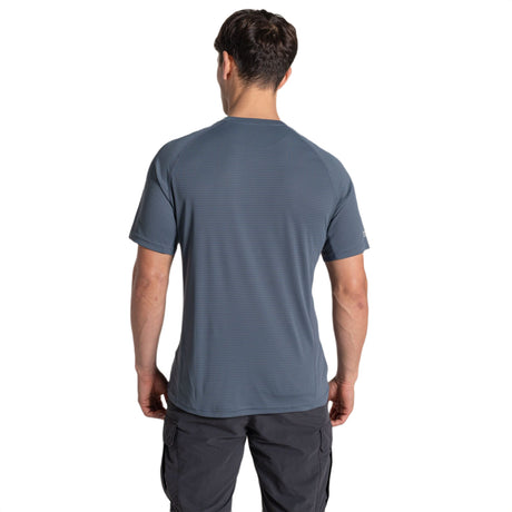 Craghoppers Men's Nosilife Solarshield+ T-Shirt Dark Sahara / Small-Dark Sahara / Medium-Dark Sahara / Large-Dark Sahara / X-Large-Azure Sky / Small - 53 Degrees North 