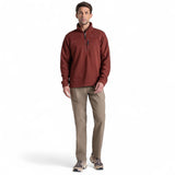 Craghoppers Men's Torney Half Zip Fleece Red Jasper / Small-Red Jasper / Medium-Red Jasper / Large-Red Jasper / X-Large-Red Jasper / XX-Large - 53 Degrees North 