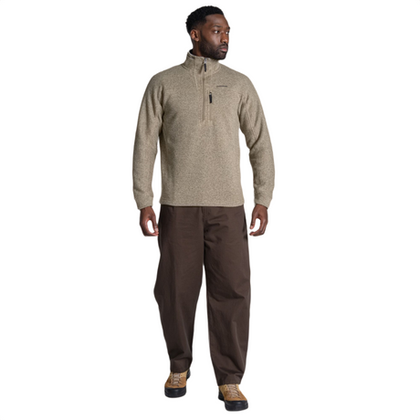 Craghoppers Men's Torney III Half Zip Fleece Khaki Oak / Small - 53 Degrees North