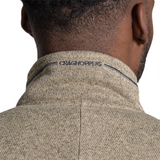 Craghoppers Men's Torney III Half Zip Fleece Khaki Oak / Small - 53 Degrees North