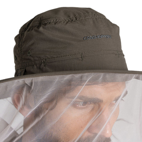 Craghoppers Nosilife Ultimate Hat Parchment / Small/Medium-Parchment / Medium/Large-Dark Khaki / Small/Medium-Dark Khaki / Medium/Large-Woodland Green / Small/Medium - 53 Degrees North 