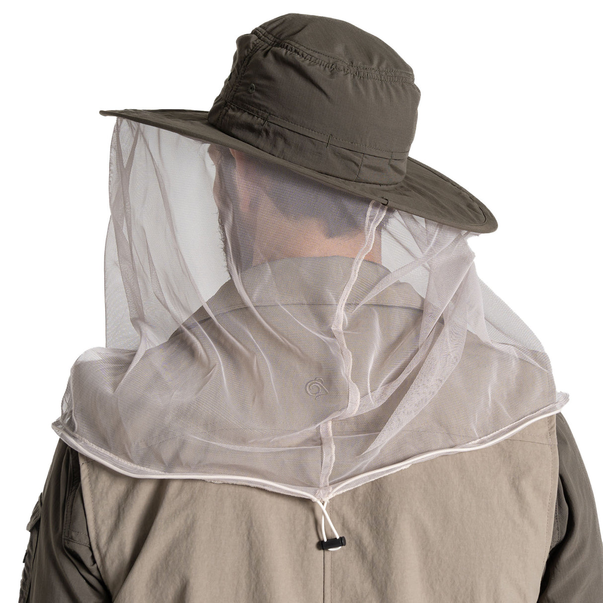 Craghoppers Nosilife Ultimate Hat Parchment / Small/Medium-Parchment / Medium/Large-Dark Khaki / Small/Medium-Dark Khaki / Medium/Large-Woodland Green / Small/Medium - 53 Degrees North 