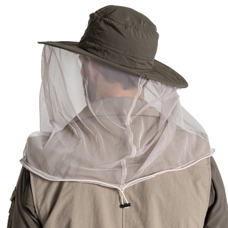 Craghoppers Nosilife Ultimate Hat Parchment / Small/Medium-Parchment / Medium/Large-Dark Khaki / Small/Medium-Dark Khaki / Medium/Large-Woodland Green / Small/Medium - 53 Degrees North 