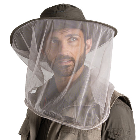 Craghoppers Nosilife Ultimate Hat Parchment / Small/Medium-Parchment / Medium/Large-Dark Khaki / Small/Medium-Dark Khaki / Medium/Large-Woodland Green / Small/Medium - 53 Degrees North 