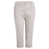 Craghoppers Women's Kiwi Pro II Crop Trousers Oyster / X-Small-Oyster / Small-Oyster / Medium-Oyster / Large-Oyster / X-Large - 53 Degrees North 