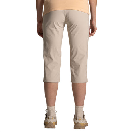 Craghoppers Women's Kiwi Pro II Crop Trousers Oyster / X-Small-Oyster / Small-Oyster / Medium-Oyster / Large-Oyster / X-Large - 53 Degrees North 