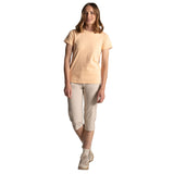 Craghoppers Women's Kiwi Pro II Crop Trousers Oyster / X-Small-Oyster / Small-Oyster / Medium-Oyster / Large-Oyster / X-Large - 53 Degrees North 