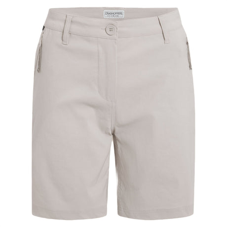 Craghoppers Women's Kiwi Pro III Shorts Oyster / X-Small-Oyster / Small-Oyster / Medium-Oyster / Large-Oyster / X-Large - 53 Degrees North 
