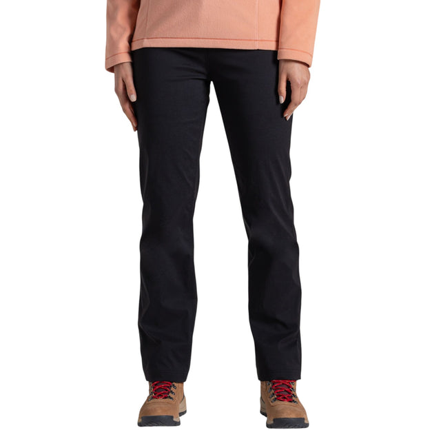 Craghoppers Women's Kiwi Pro Thermo Trousers Black / X-Small / Regular-Black / Small / Regular-Black / Medium / Regular-Black / Large / Regular-Black / X-Large / Regular - 53 Degrees North 