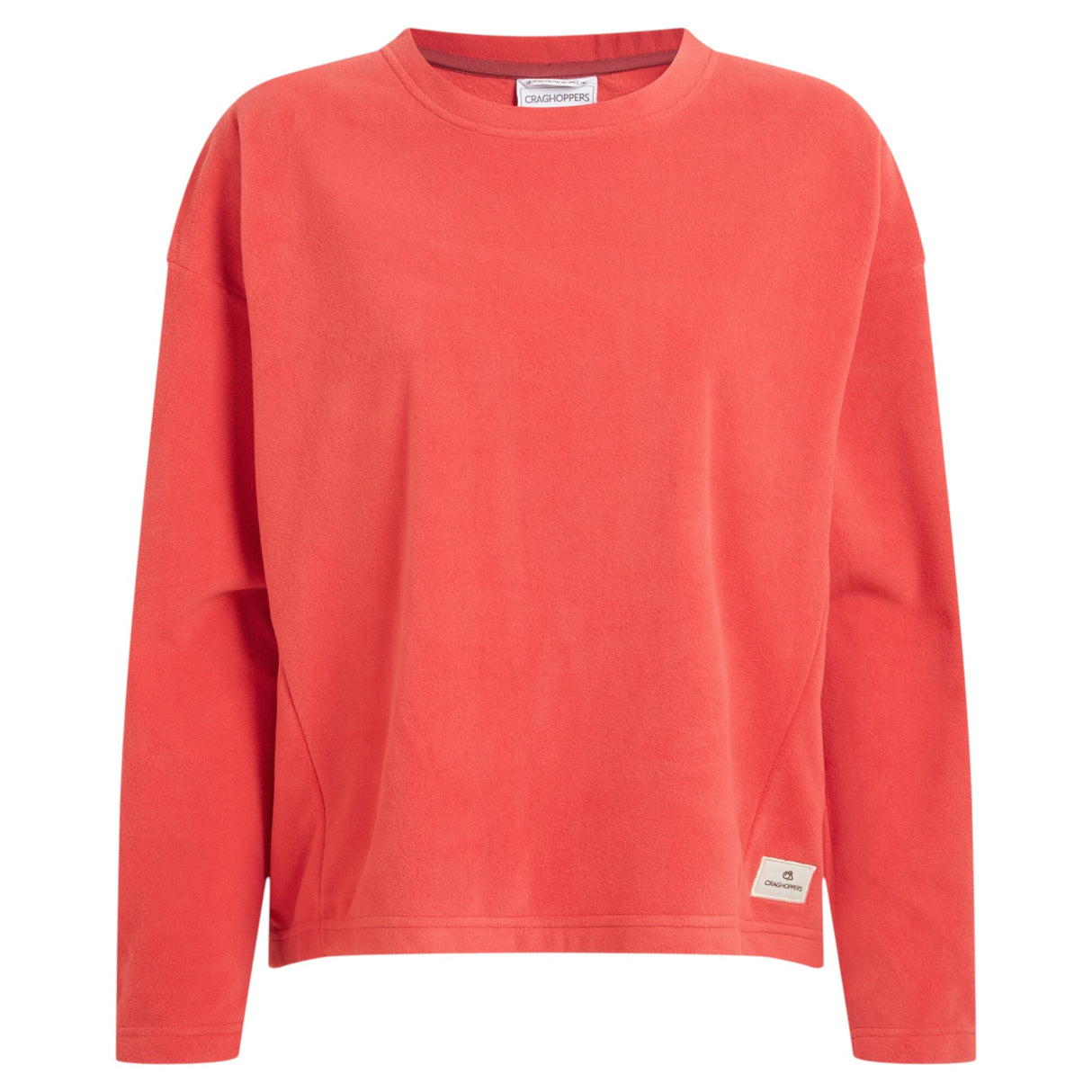 Craghoppers Women's Miska Crew Neck Compote Red / X-Small-Compote Red / Small-Compote Red / Medium-Compote Red / Large-Compote Red / X-Large - 53 Degrees North 