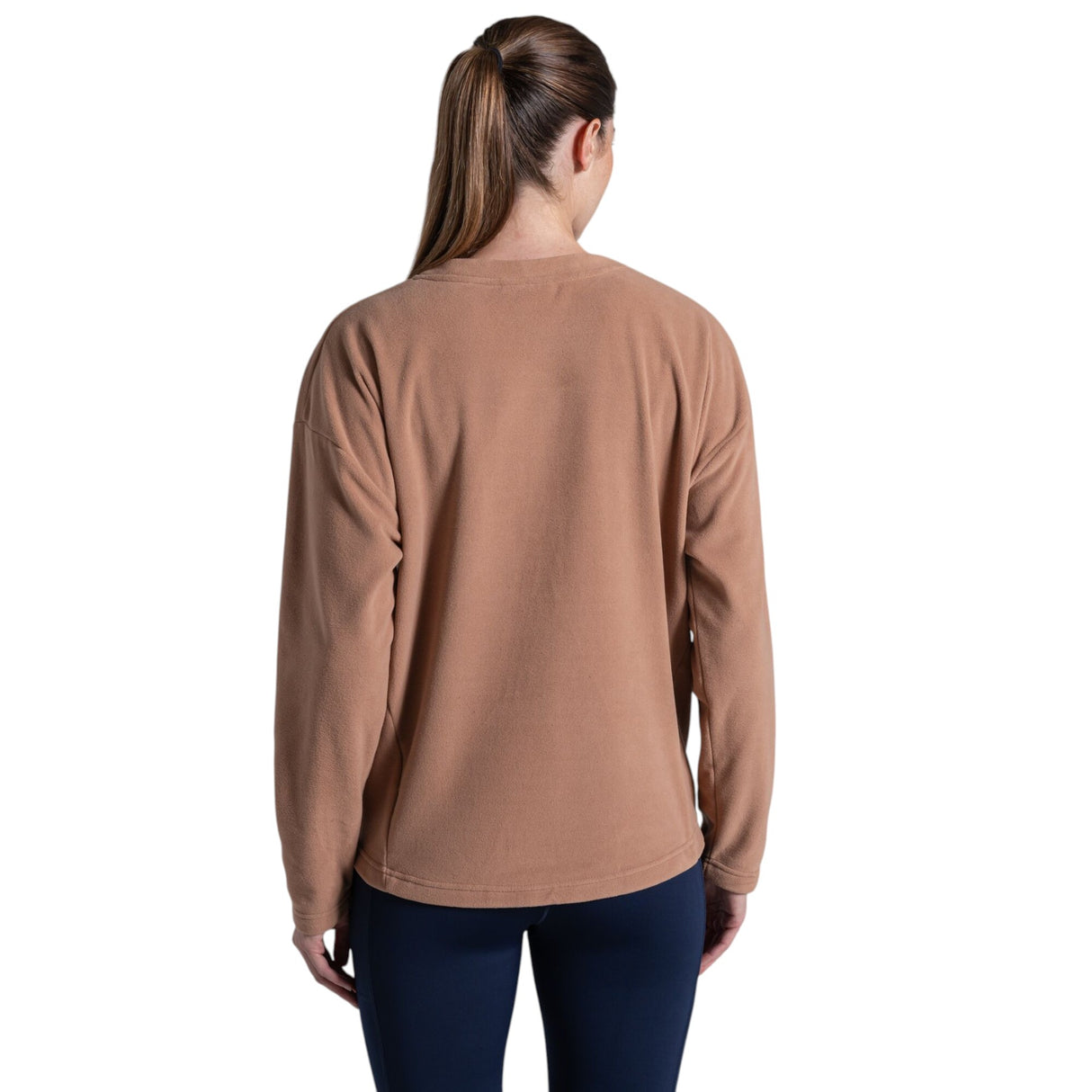 Craghoppers Women's Miska Crew-Neck Fleece Pullover Compote Red / X-Small - 53 Degrees North