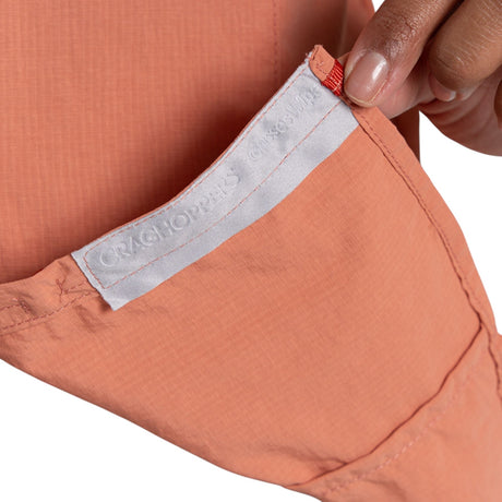 Craghoppers Women's Nosilife Adventure II Long Sleeve Shirt Red Sandstone / X-Small-Red Sandstone / Small-Red Sandstone / Medium-Red Sandstone / Large-Red Sandstone / X-Large - 53 Degrees North 