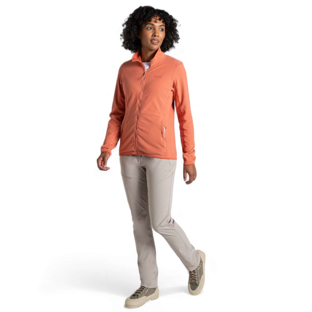 Craghoppers Women's Nosilife Anya Jacket Red Sandstone / X-Small-Red Sandstone / Small-Red Sandstone / Medium-Red Sandstone / Large-Red Sandstone / X-Large - 53 Degrees North 