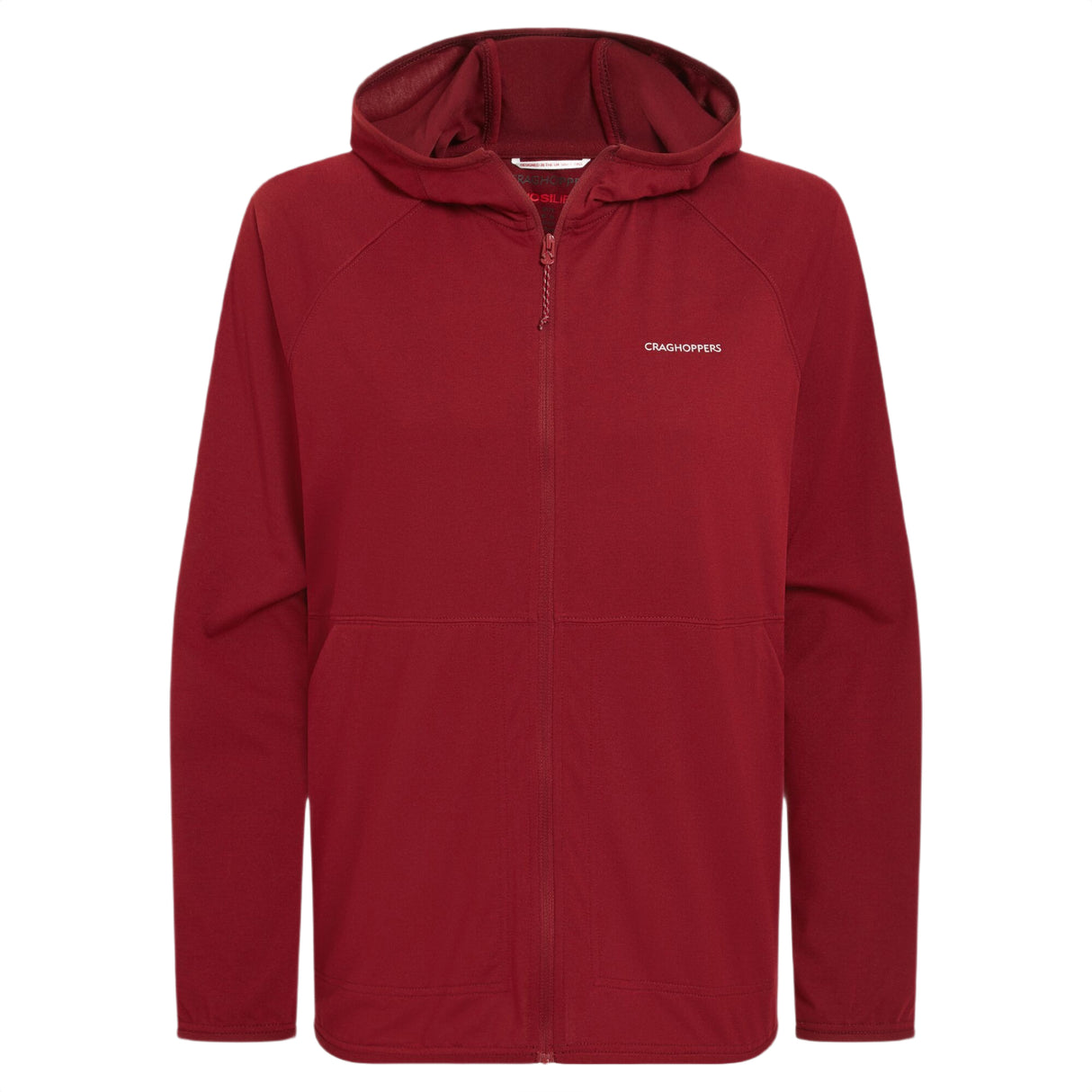 Craghoppers Women's Nosilife Aya Hooded Jacket Riad Red / X-Small-Riad Red / Small-Riad Red / Medium-Riad Red / Large-Riad Red / X-Large - 53 Degrees North 