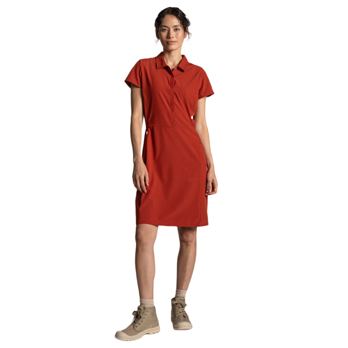 Craghoppers Women's Nosilife Pro Dress Cinnabar / X-Small-Cinnabar / Small-Cinnabar / Medium-Cinnabar / Large - 53 Degrees North 