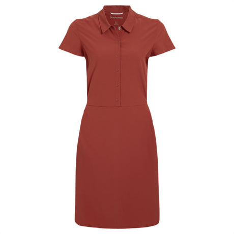Craghoppers Women's Nosilife Pro Dress Cinnabar / X-Small-Cinnabar / Small-Cinnabar / Medium-Cinnabar / Large - 53 Degrees North 
