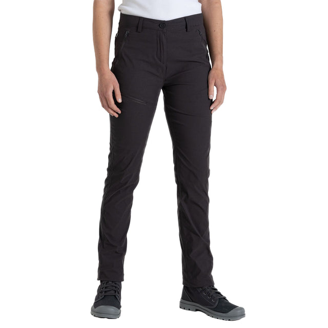 Craghoppers Women's Nosilife Pro III Trousers Charcoal / X-Small / Regular-Charcoal / Small / Regular-Charcoal / Medium / Regular-Charcoal / Large / Regular-Charcoal / X-Large / Regular - 53 Degrees North 
