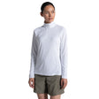 Craghoppers Women's Nosilife Solarshield+ Half Zip Technical Top White / X-Small-White / Small-White / Medium-White / Large-White / X-Large - 53 Degrees North 