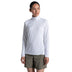 Craghoppers Women's Nosilife Solarshield+ Half Zip Technical Top White / X-Small-White / Small-White / Medium-White / Large-White / X-Large - 53 Degrees North 