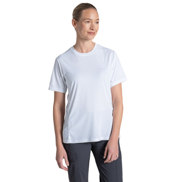 Craghoppers Women's Nosilife Solarshield+ Short Sleeve T-Shirt Pear Drop / X-Small-Pear Drop / Small-Pear Drop / Medium-Pear Drop / Large-Pear Drop / X-Large - 53 Degrees North 