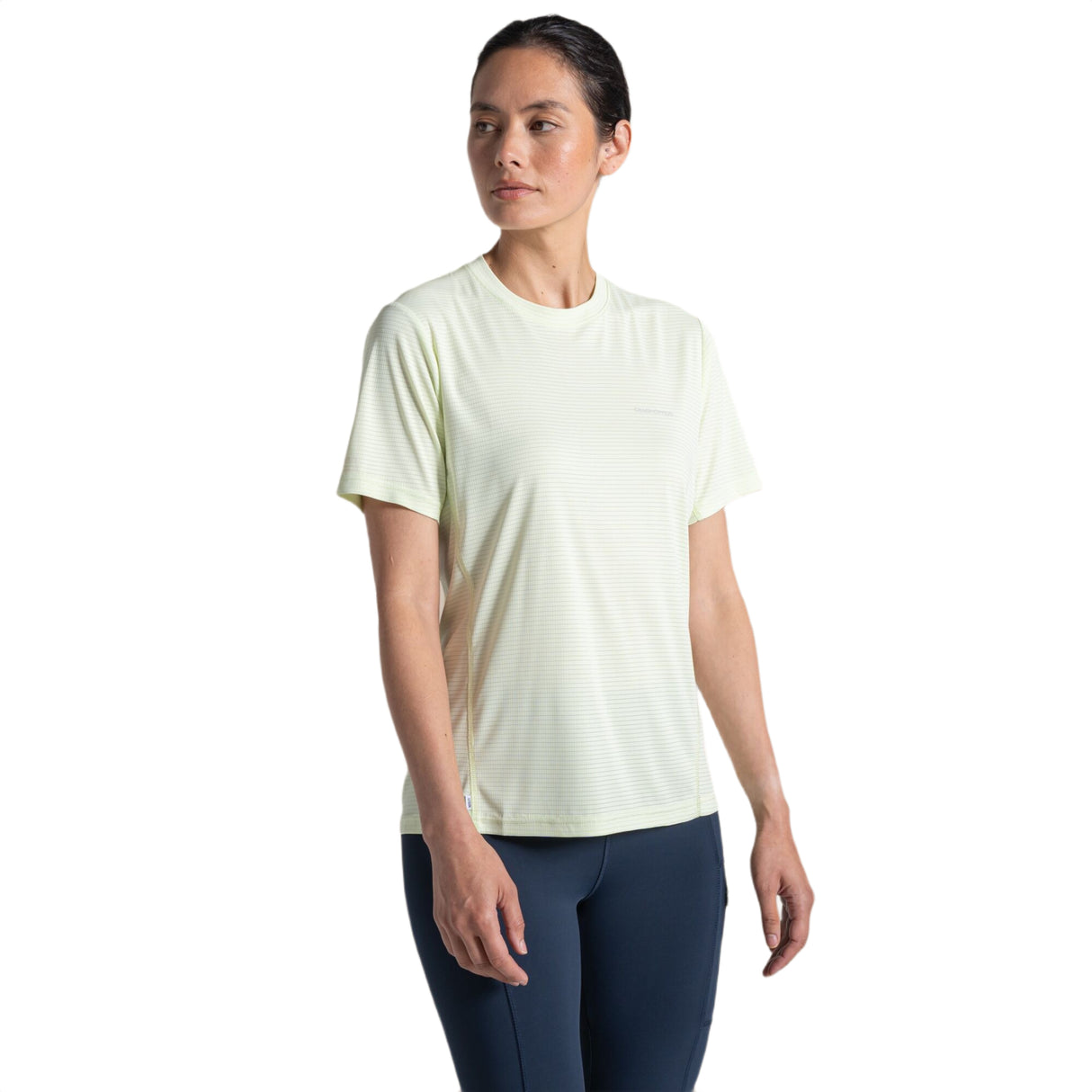 Craghoppers Women's Nosilife Solarshield+ Short Sleeve T-Shirt Pear Drop / X-Small-Pear Drop / Small-Pear Drop / Medium-Pear Drop / Large-Pear Drop / X-Large - 53 Degrees North 