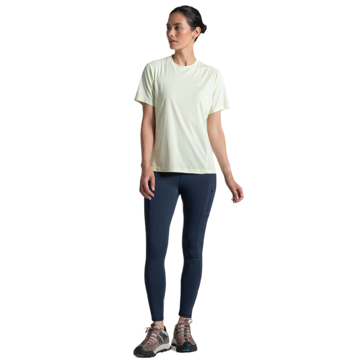 Craghoppers Women's Nosilife Solarshield+ Short Sleeve T-Shirt Pear Drop / X-Small-Pear Drop / Small-Pear Drop / Medium-Pear Drop / Large-Pear Drop / X-Large - 53 Degrees North 
