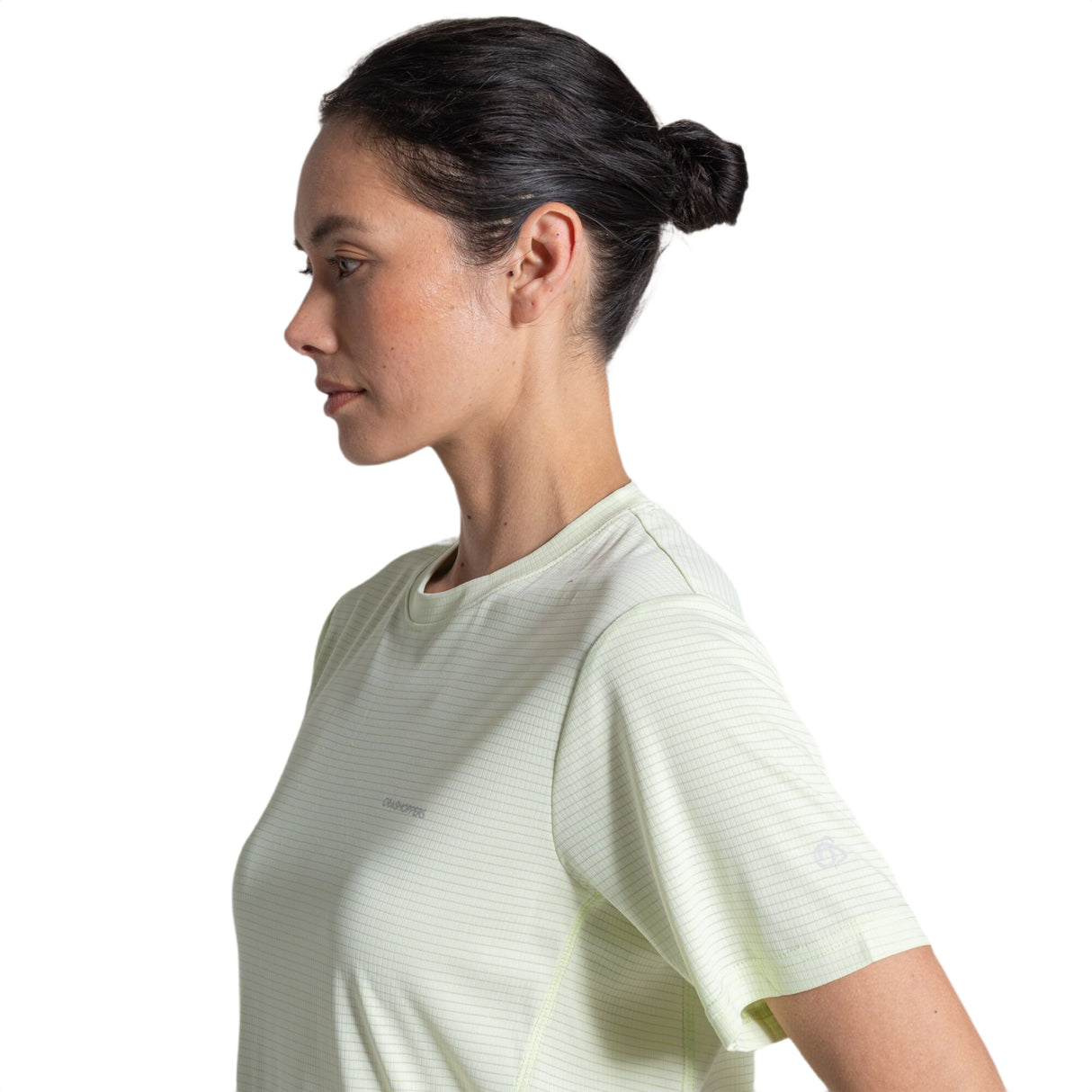 Craghoppers Women's Nosilife Solarshield+ Short Sleeve T-Shirt Pear Drop / X-Small-Pear Drop / Small-Pear Drop / Medium-Pear Drop / Large-Pear Drop / X-Large - 53 Degrees North 